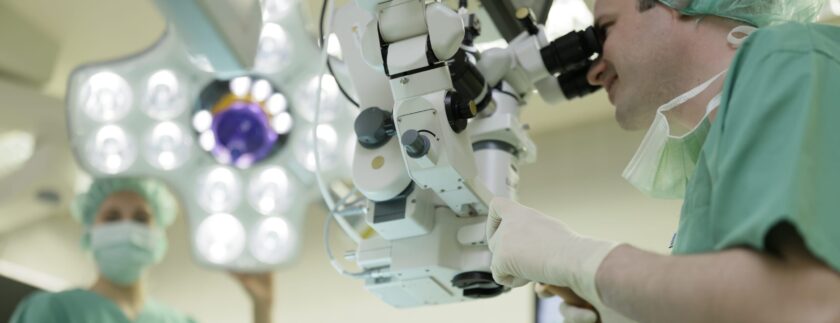 Grauer Star Operation